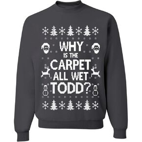 Wild Bobby I Don't Know Margo Ugly Christmas Sweater Unisex Crewneck Sweatshirt