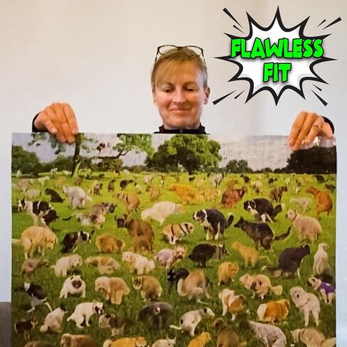 Funwares Original 101 Pooping Puppies Puzzle - Hilarious Jigsaw Puzzle - Perfect White Elephant Gag Gift - Funny Dog Pooping Puzzle for Adults and Kids! 1000 Piece Puzzle! in Kuwait