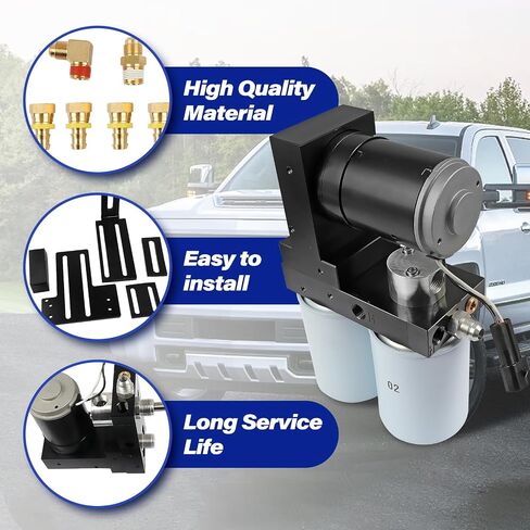نظام مضخة رفع وقود الديزل 100GPH متوافق مع 2011-2014 GMC Chevy Duramax 6.6L يستبدل رقم OE TS C11 100G TSC11100G in Saudi Arabia