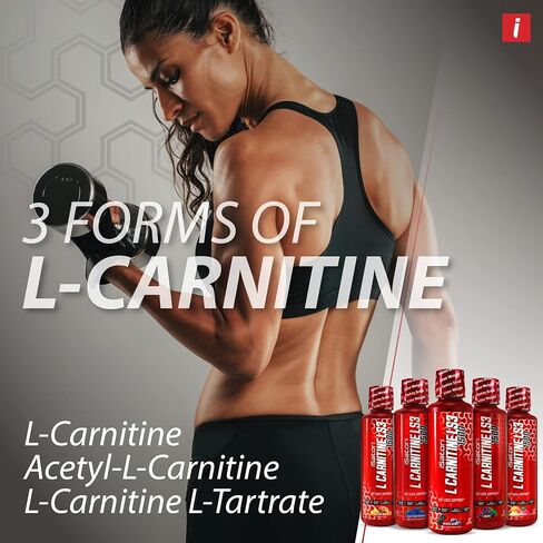 iSatori L-Carnitine LS3 1500, Liquid L-Carnitine with Acetyl L-Carnitine, L-Carnitine L-Tartrate, Stimulant Free Pre Workout, No Calories, Sugar, Gluten, Keto-Friendly, Grape Flavor (32 Servings) in Kuwait