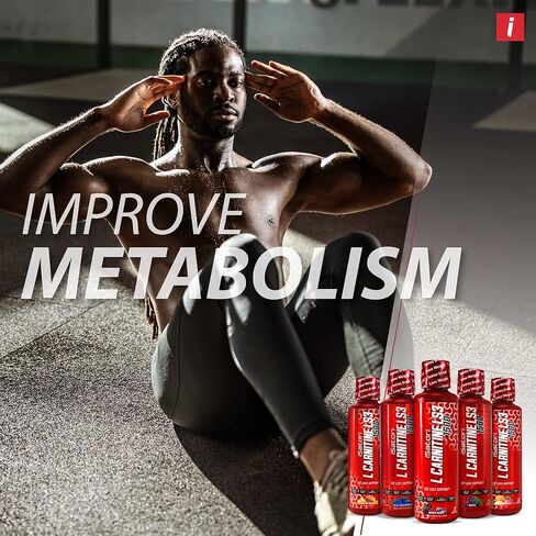 iSatori L-Carnitine LS3 1500, Liquid L-Carnitine with Acetyl L-Carnitine, L-Carnitine L-Tartrate, Stimulant Free Pre Workout, No Calories, Sugar, Gluten, Keto-Friendly, Grape Flavor (32 Servings) in Kuwait