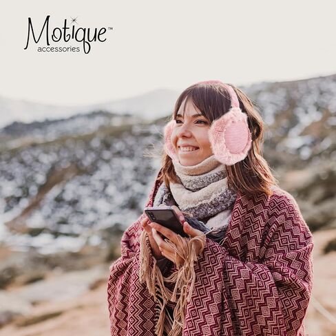 إكسسوارات Motique أغطية للأذنين قابلة للطي فائقة الفرو in Kuwait