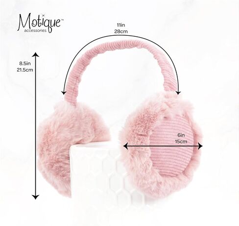 إكسسوارات Motique أغطية للأذنين قابلة للطي فائقة الفرو in Kuwait
