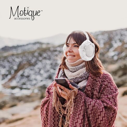 إكسسوارات Motique أغطية للأذنين قابلة للطي فائقة الفرو in Kuwait
