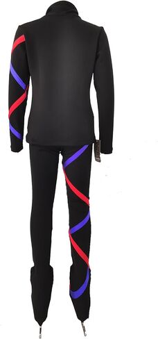 Girl's Ice Skating Training Suit with Plush Skating Training Clothes for Performance in Saudi Arabia