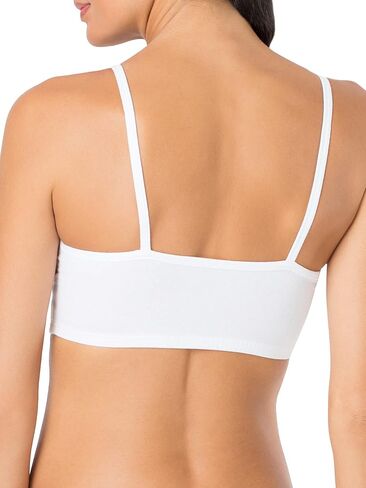 Fruit of the Loom Women's Spaghetti Strap Cotton Pullover Sports Bra Value Pack in Saudi Arabia
