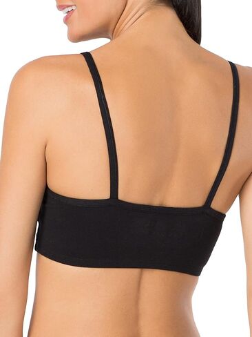 Fruit of the Loom Women's Spaghetti Strap Cotton Pullover Sports Bra Value Pack in Saudi Arabia