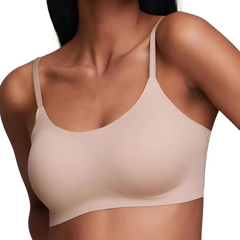 EBY Seamless Bralette with Adjustable Straps: Nude Bralettes for Women, Wireless Bra for Women, Bralette Seamless Bra in Saudi Arabia