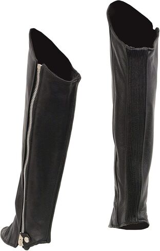 Milwaukee Leather Women's Knee High Half Chaps with Zipper Entry (,) in Kuwait