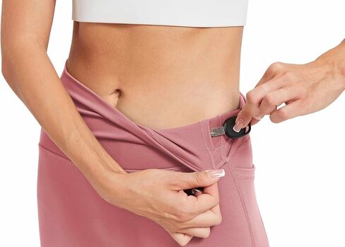 YLDUJ AMUM Womens Workout Yoga Pants High Waist Tummy Control Leggings Running Gym Buttock Lifting Leggings Pants with Pocket in Saudi Arabia