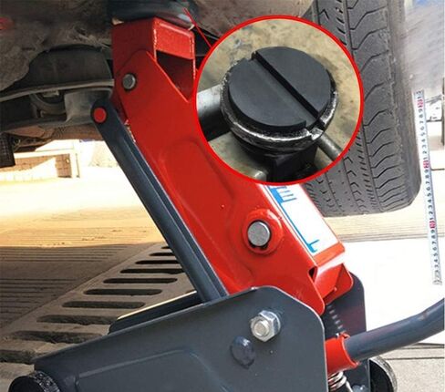 4PCS Jack Pad Adapter for Jack Stand Universal Rubber Slotted Frame Rail Pinch Welds Protector in Saudi Arabia