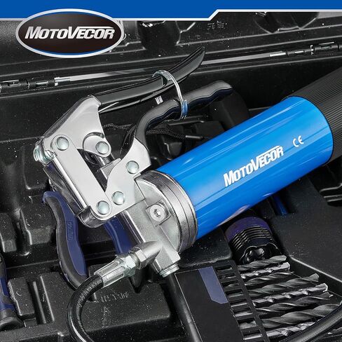 High Performance Heavy Duty Pistol Grip Grease Gun - Extra-Long 27 inch Heavy Duty Reinforced Flex Hose in Saudi Arabia