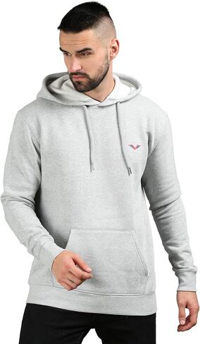 VIROH Polycotton Men's Fleece Pullover Hoodie Loose Fit Ultra Soft Hooded Sweatshirt With Pockets in Saudi Arabia