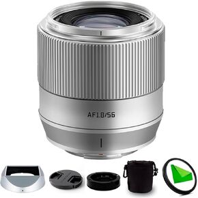 TTArtisan 56 مللي متر F1.8 X-Mount APS-C عدسة رئيسية للتركيز التلقائي لكاميرات Fujifilm Fuji X-Mount X-A1 X-A10 X-A3 X-A5 X-A7 X-M1 X-H1 X-H2 X-H2S X- T1 X-T10 X-T100 X-T2 X-T20 X-T200 X-T3 X-T30 X-T30II X-T4 X-T5