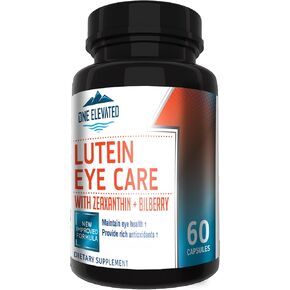 Newly Improved Super Strength Eye Care Formula - Highest Pharmaceutical Grade Lutein, Zeaxanthin, Bilberry - Greatest bioavailability – Rich Antioxidants - Works synergistically for Optimum Results