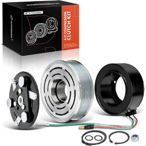 A-Premium Air Conditioner AC Compressor Clutch Kit Compatible with Nissan Versa 2020-2022 & Acura TSX 2009-2014, 1.6L 2.4L