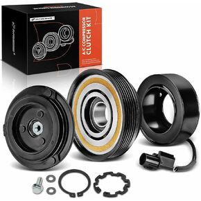 A-Premium Air Conditioner AC Compressor Clutch Kit Compatible with Kia Sorento 2007-2009, Sedona 2006-2009 & Hyundai Entourage 2007-2009