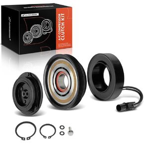 A-Premium Air Conditioner AC Compressor Clutch Kit Compatible with Hyundai Elantra 2007-2012 2.0L