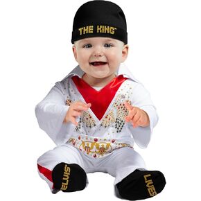 Rubies baby boys Elvis Costume Party Supplies, Multi-color, 0-6 Months US
