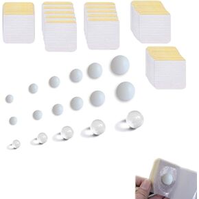 23PC Spherical Shape Soft Silicone Belly Button Plug for Tummy Tuck Recovery - 6 Sizes, Comfort Fit, Premium Material
