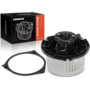 A-Premium HVAC Heater Blower Motor Assembly Compatible with Buick, Chevy & Pontiac Vehicles - LaCrosse, Impala, Impala Limited, Monte Carlo, Grand Prix - Front Side, Replace# 15850268, 19153333