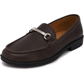 Nine West Boys Loafers Slip On Mocassins Penny Boat Dress Flat Shoes for Kids (Big Kids & Little Kids)