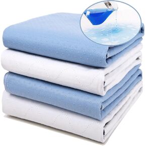 Non-Slip Bed Pads for Incontinence,20"X24" (3 Pack),Waterproof Washable Underpads and Mattress Protectors,Absorbent Incontinence Bed Pads for Children,Kids,Pets in Kuwait