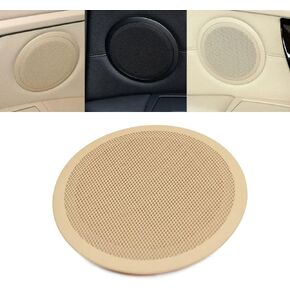 Compatible with BMW 3/4 Series, Front Rear Door Speaker Cover, Door Audio Horn Loudspeaker Cover Sound Audio Speaker Panel Trim Replacement for F30 F80 F31 F32 F33 F34 F35 F36 (Black)