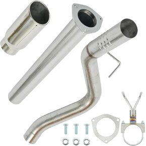 PHILTOP Cat-Back System, Stainless Steel Cat Back Exhaust System Fit for 2004-2012 Colorado
