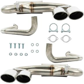 PHILTOP Cat-Back System, Stainless Steel Cat Back Exhaust System Fit for 1997-2004 Corvette
