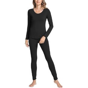 GYS Bamboo Viscose Long Johns Sets Thermal Underwear for Women Long Sleeve Base Layer in Saudi Arabia