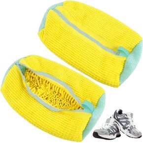 Shoe Washing Machine Bag, Sneaker Washing Bag Laundry Shoe Bag For Washer & Dryer 2 PCS