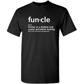 Mens Funcle Gift for Uncle Graphic Novelty Funny T Shirt