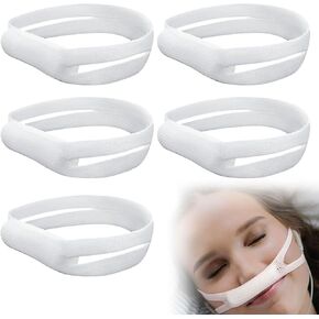 Elastic Nose Bandage 5 Pcs Nasal Bandage Dressing Holder High Absorption Nasal Surgery Bandages Recovery Supplies, White