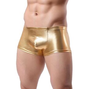 رجل مثير السراويل الملاكمين ملخصات للرجال الملابس الداخلية الغريبة الهذيان قصيرة ل Clubwear M-XXL