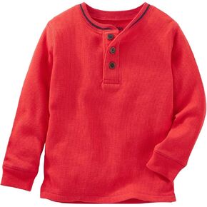 OSHKOSH B'GOSH Boys' Knit Polo Henley 21504311