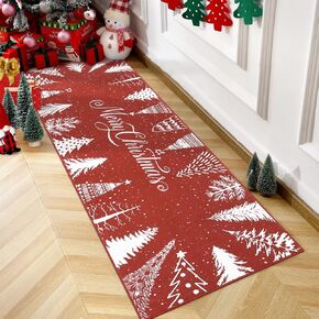 Christmas Round Rug Washable Area Rugs 4ft Circle Rug for Living Room Non Slip Soft Non Shedding Throw Rugs Stain Resistant Room Decor Carpet for Dining Room Snowflake 4'x4'