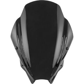 Motorcycle Windshield Deflector with Mounting Bracket for Su-zuki GSX-8S GSX8S 2023 2024, Front Windscreen Wind Shield Screen Visor, Black