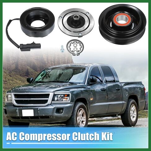 Motoforti AC Compressor Clutch Set Replace for Dodge Dakota 2004-2007 A/C Clutch Repair Assembly Long-lasting in Saudi Arabia