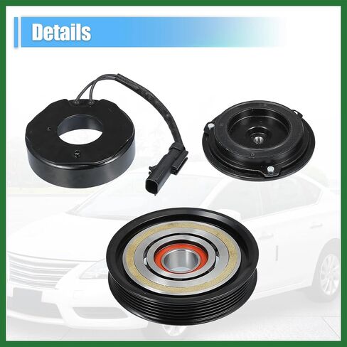 Motoforti AC Compressor Clutch Set Replace for Dodge Dakota 2004-2007 A/C Clutch Repair Assembly Long-lasting in Saudi Arabia
