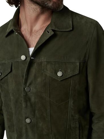 Joe's Men's Suede Jacket in Saudi Arabia