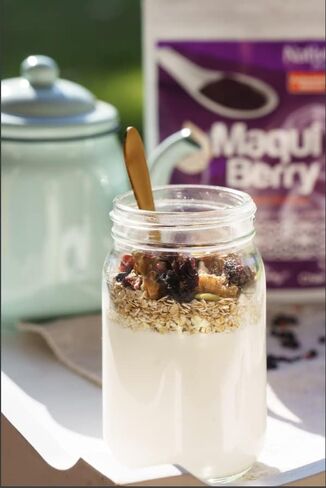 Nativforlife - Maqui Berry Powder, 4 Oz | 100% Maqui Powder, Superfood, Great Antioxidant, Made in Chile in Saudi Arabia