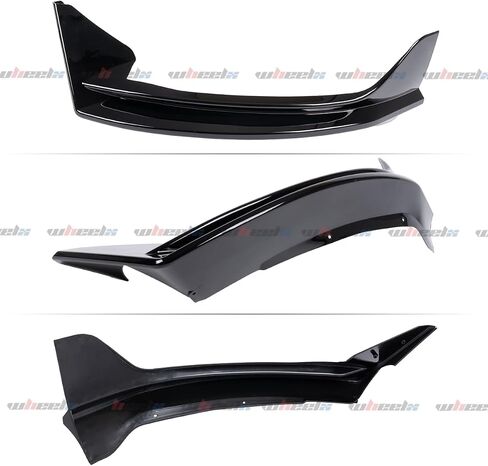 3Pcs Front Lip Compatible with 2020-2024 Tesla Model Y, Bumper Air Dam Lower Chin Splitter Protection Body Kit Fits 2020 2021 2022 2023 2024 (Carbon Fiber Pattern) in Saudi Arabia