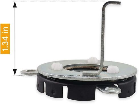 1963-1982 Corvette Horn Button Retainer And Contact Horn Non Telescopic - 0.55 inch in Saudi Arabia