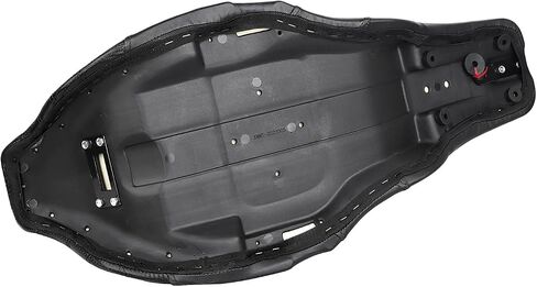 Motorcycle Step-Up Extended Seat Driver & Passenger Seat Fit for Harley Touring Electra Glide Road Glide Road King Street Glide 2008-2023, Black Stitch in Saudi Arabia