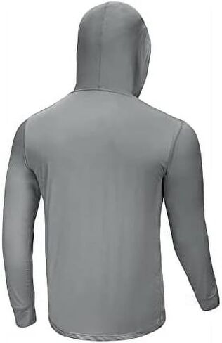 قميص سباحة للأولاد من INGEAR Rash Guard بأكمام طويلة بعامل حماية من الأشعة فوق البنفسجية 50+، قميص شمس بغطاء للرأس، قميص صيد سريع الجفاف للأطفال in Saudi Arabia