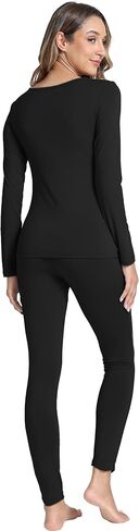 GYS Bamboo Viscose Long Johns Sets Thermal Underwear for Women Long Sleeve Base Layer in Saudi Arabia