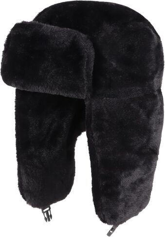 Cozy Plush Winter Hats Men Women Trapper Trooper Hat with Earflaps Windproof Russian Ushanka Hats Outdoor Skiing Cap in Saudi Arabia