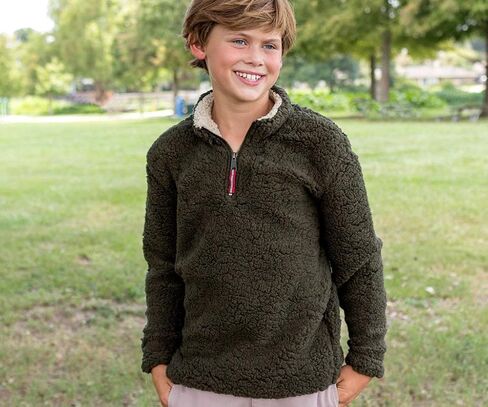 Youth Appalachian Pile Pullover in Saudi Arabia