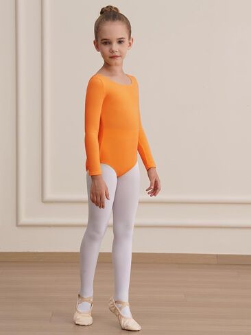 Long Sleeve Black Leotard for Girls Gymnastics Leotards Toddler Dance Ballet Bodysuit in Saudi Arabia